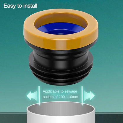 Toilet Seal Ring Odor-Resistant Drain Seal Gasket For Flange Repair Anti Leakage Fall 2026 Household Improvement