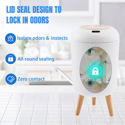 Automatic2025 Edition Trash Can Compact Plastic Motion Sensor Bin - Smart Household Waste Container, Hands Free Hygiene