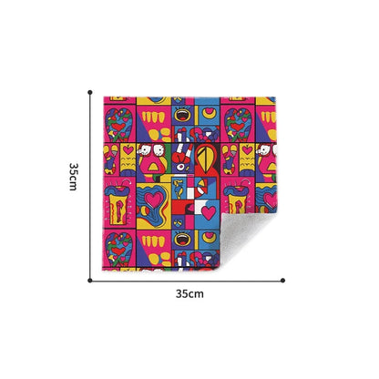 Magic Cloth Makeup Bag - Travel-Friendly Camera Lens Wrapping Storage, Self-adhesive Organizing Bag