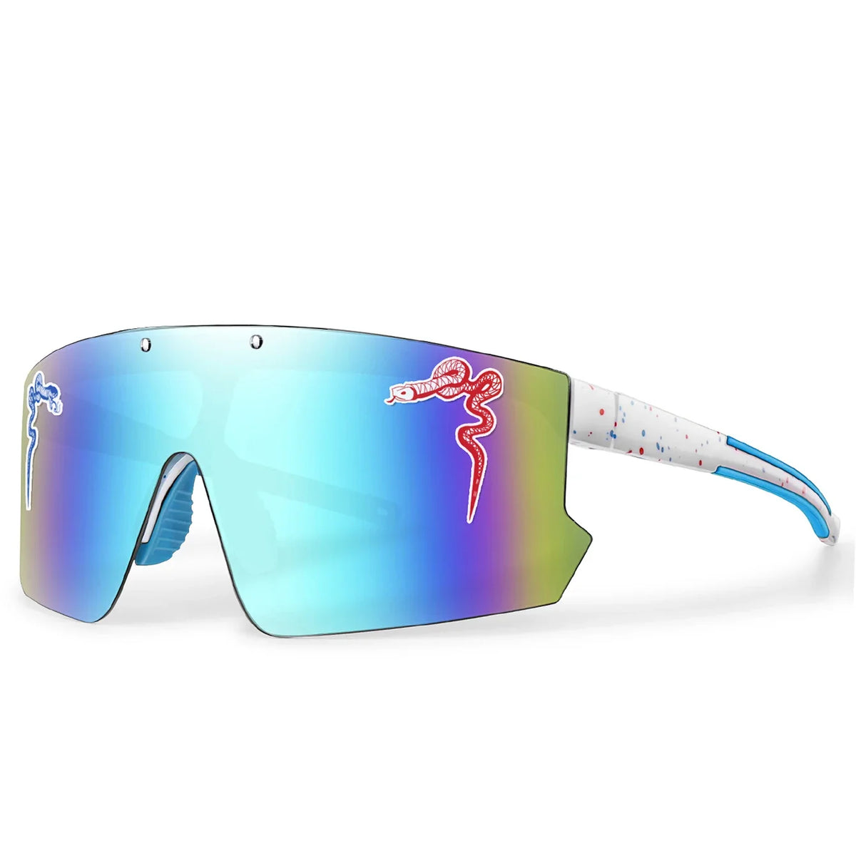 UV400 polycarbonate lenses, cycling, running, fishing – Light unisex sports sunglasses