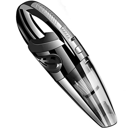 Travel-Friendly Cordless Hand-Held Vacuum Cleaner - Powerful Cyclone Suction, Fast Charge for Household & Car Cleaning