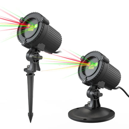 Christmas Laser Light Projector Water-Resistant Outdoor Garden
