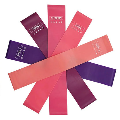 Elastic Resistance Bands for Women - Travel-Friendly Fitness Equipment for Squats, Hips, and Legs