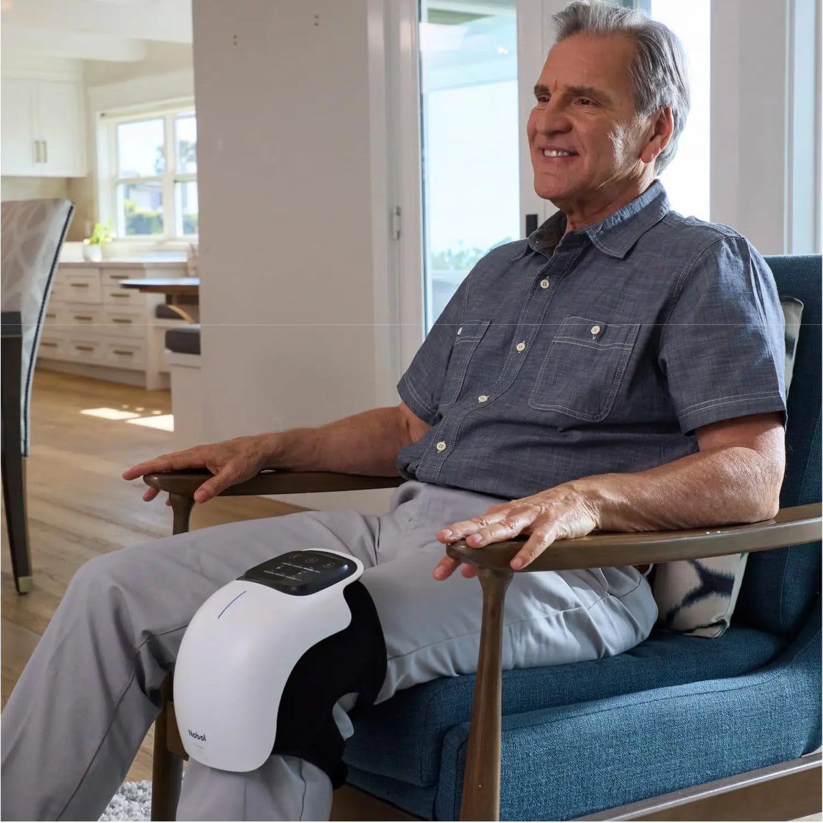 Joint Pain Relief Gift for Seniors 2026 – Smart Cordless Knee Massager with Vibration & Heat