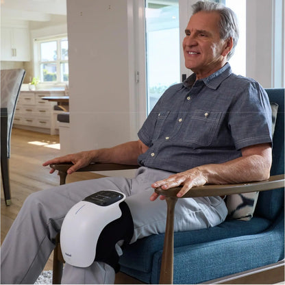 Joint Pain Relief Gift for Seniors 2026 – Smart Cordless Knee Massager with Vibration & Heat