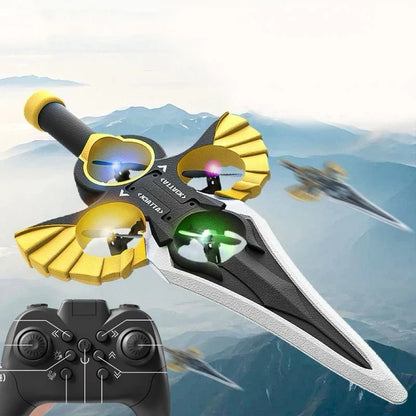 Sword Flying Toy Gesture Control Foam RC Stunt Toy Outdoor
