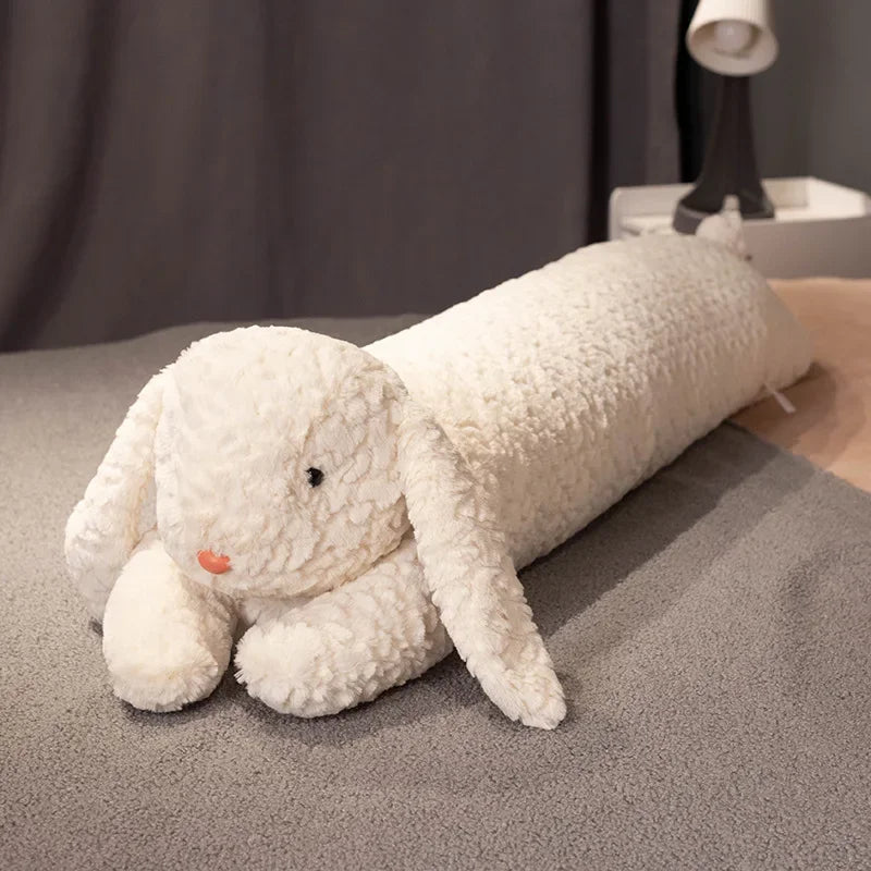 Pillow Body Large Rabbit Plush Decorative Long Stuffed Animal Pillow Fall 2025 Cozy Bed Buddy And Travel Cushion