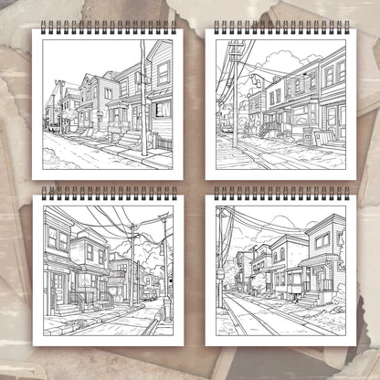 Adult2025 Edition Coloring Book Spiral Bound 30 Sheets 8.3 By 8.3 Inches Holiday Gift Idea For Relaxation