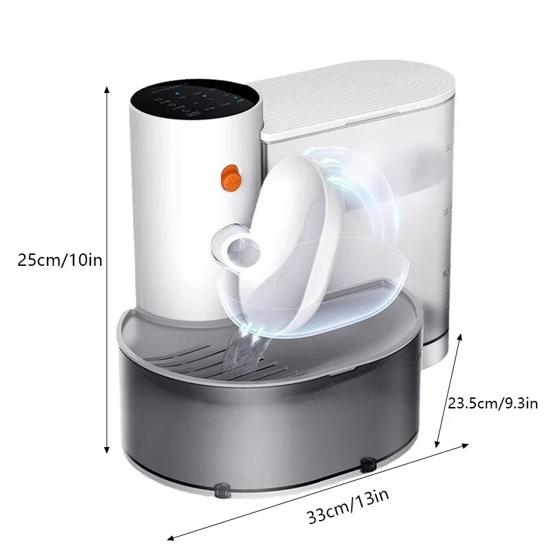Water Cat Fountain Battery Powered - Automatic Pet Water Dispenser, Fall 2026 Hydration Gift