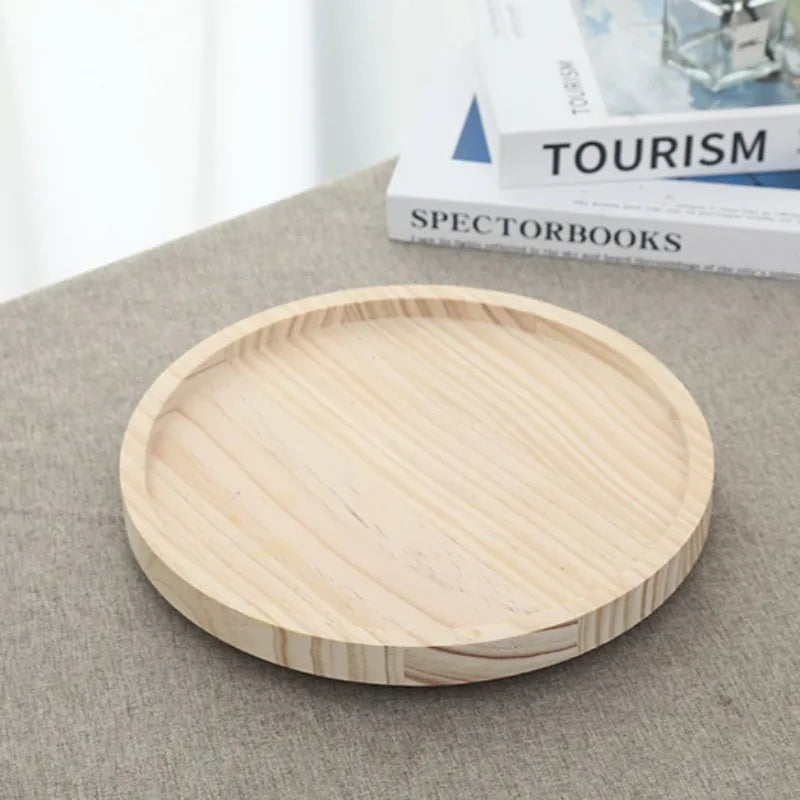 Bamboo Sofa Arm Tray Travel-Friendly Couch Armrest Snack Holder
