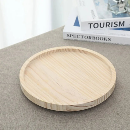 Bamboo Sofa Arm Tray Travel-Friendly Couch Armrest Snack Holder