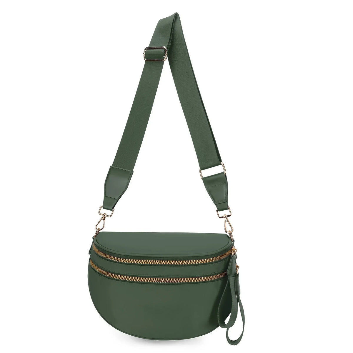 large capacity bum bag, adjustable crossbody mommy travel bag – Casual women's checkered fanny pack