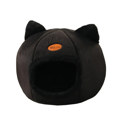 Deep New Sleep Comfort Cat Bed - Cozy Indoor Cave Nest for Pets