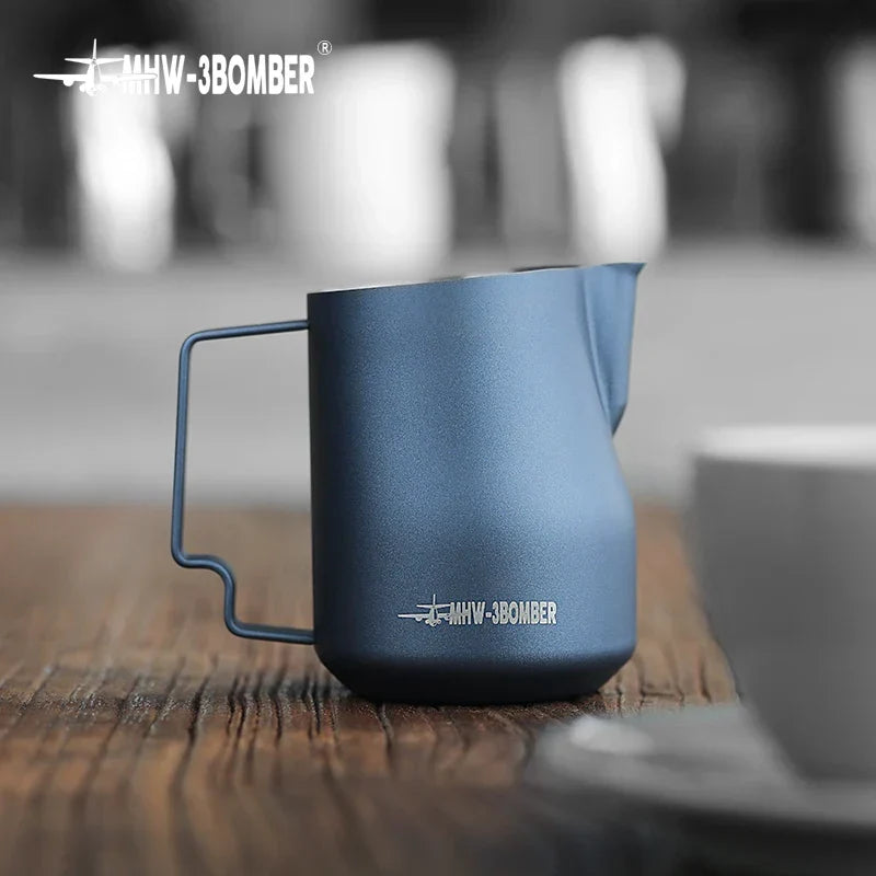 Milk Frothing Pitcher Kit 350ml 450ml Stainless Steel Barista Steaming Pitchers Fall 2025 Creamy Microfoam