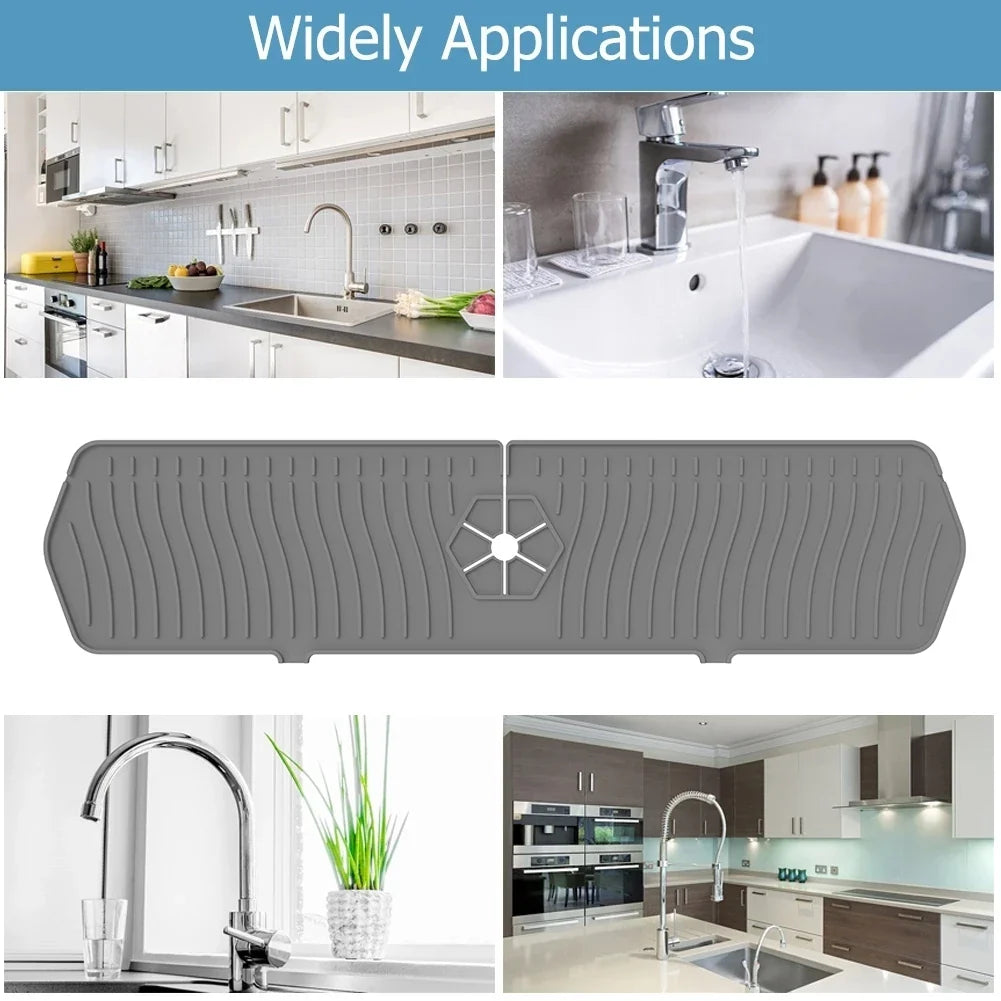 Splash Sink Guard Silicone Mat Countertop Protector