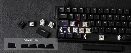 60 Mechanical Percent Hot Swap Keyboard Aluminum RGB Hall