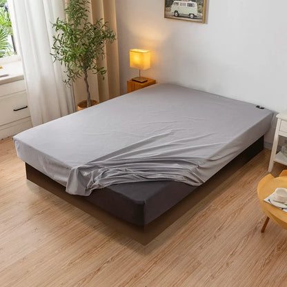 Grounding Earthing Fitted Sheet Cotton Silver Plug Included