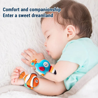Baby Wrist Rattle Kit Newborn Sensory Toys Soothing Gift