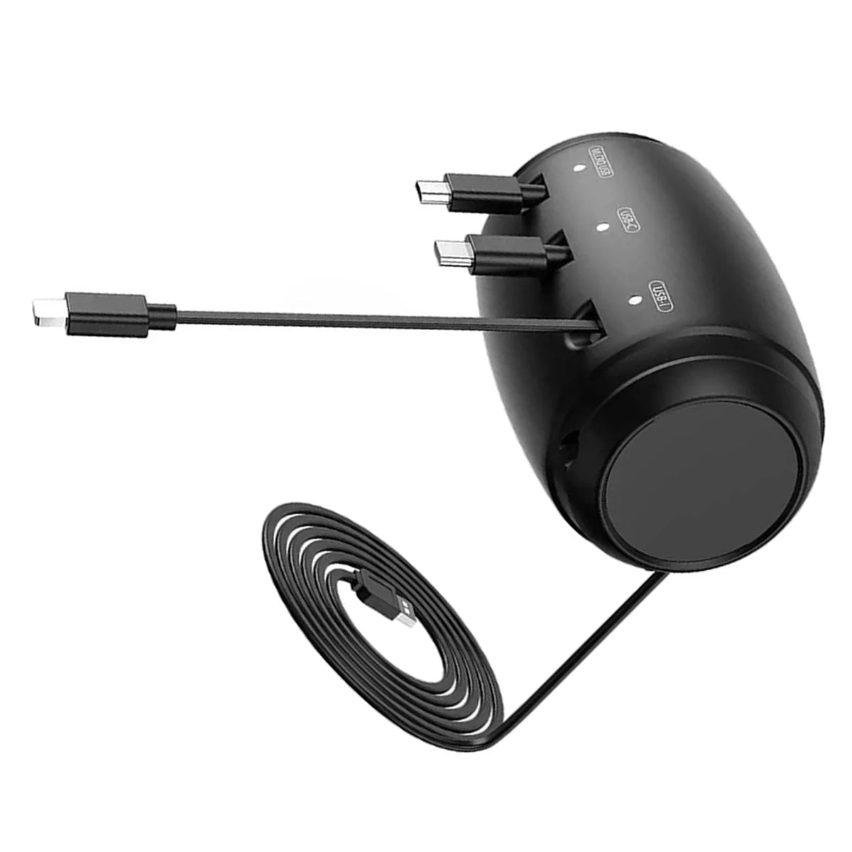 3 In 1 Fast Charging Station For Phones And Tablets, Summer Road Trip 2026 – Car Charger With Retractable Cord