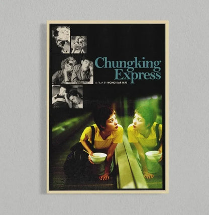 Movie Retro Poster Canvas Collage Mid Century Wall Art