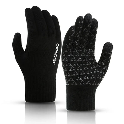 Gloves Winter Thermal Knit Touch Screen Gloves Winter Essentials 2026 Warmth For Running And Driving