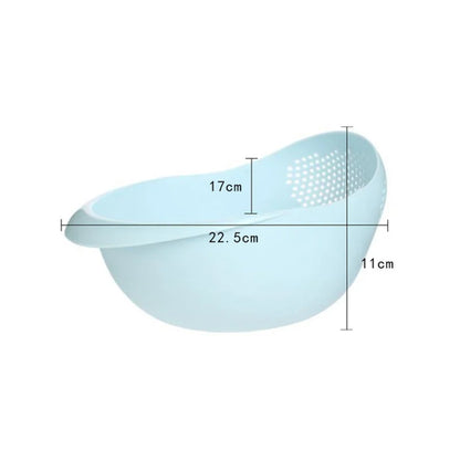 Rice Colander With Handles Kitchen Drain Basket Fall 2026 Simple Rinse Fast Drain