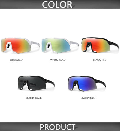 UV400 polycarbonate lenses, cycling, running, fishing – Light unisex sports sunglasses
