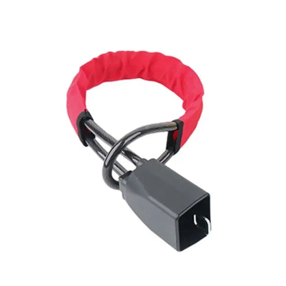3-Key Anti-Theft Security Device 2026 – Universal Car Steering Wheel Lock with Seatbelt Buckle