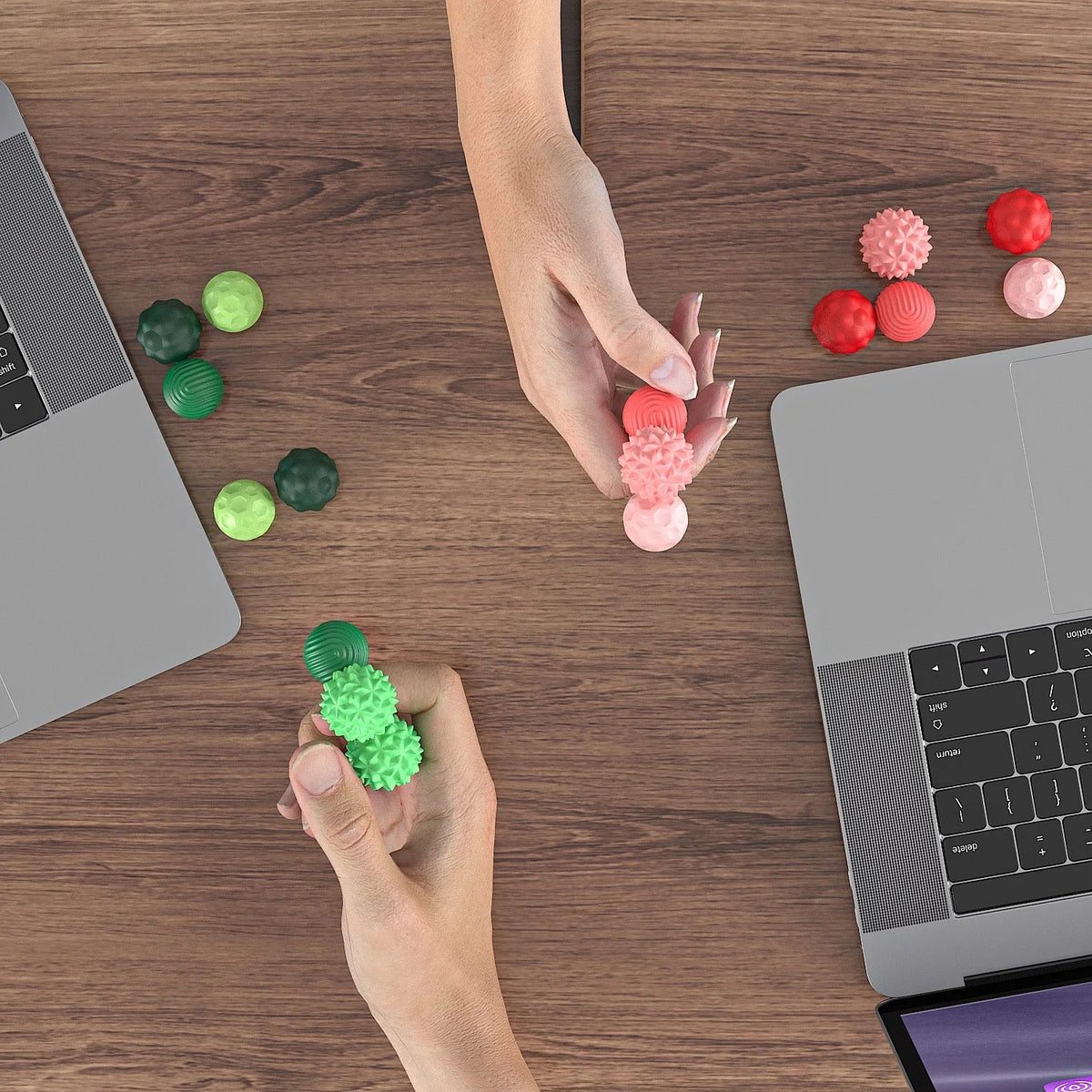 Ball Magnetic Fidget Toy Silicone Sensory Stress Relief