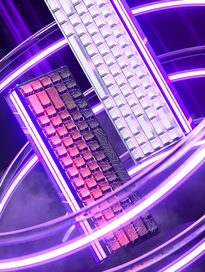 Mechanical Gaming Keyboard 68 Key RGB Travel-Friendly Esports
