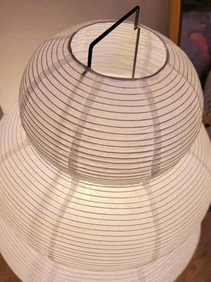 Rice LED Paper Lamp Tricolor Dimming Japanese Style