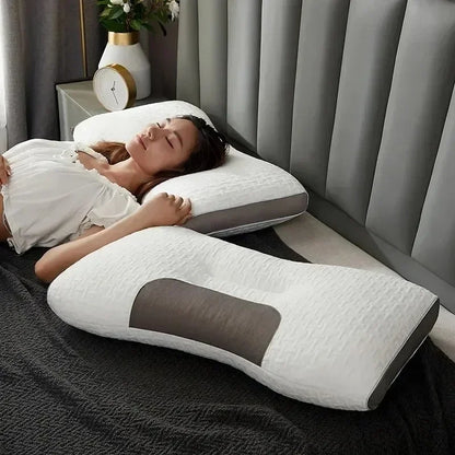 Soybean Fiber SPA-Inspired Sleep Pillow – Cervical Support Neck Pillow