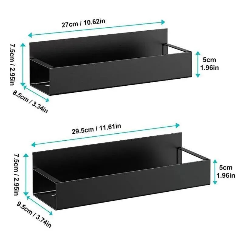 Magnetic2025 Edition Storage Shelf Cast Iron Side Hanging Organizer, Refrigerator And Washing Machine Space Saving