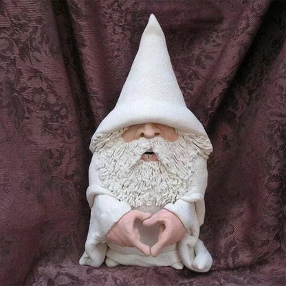 Gnome Garden Statue Resin Provocative Middle Finger Figurine, Outdoor Garden Decor TikTok Viral Fall 2026 Gift