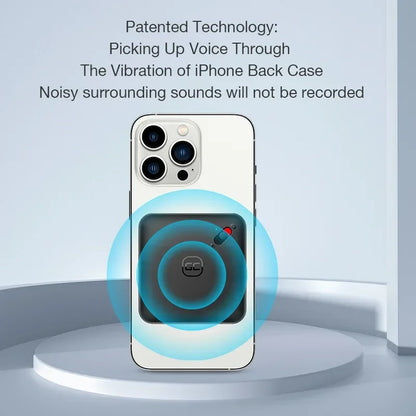 Voice Mini Recorder Clip On Magnetic Phone Dictaphone