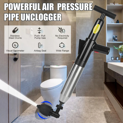 Toilet2026 Edition Plunger High Pressure Drain Unblocker Hydro Blast Style Eco Friendly Household Repair Fall