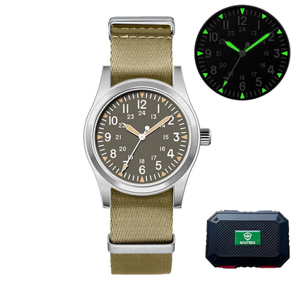 Military2025 Edition Quartz Field Watch 37mm Sapphire Fall