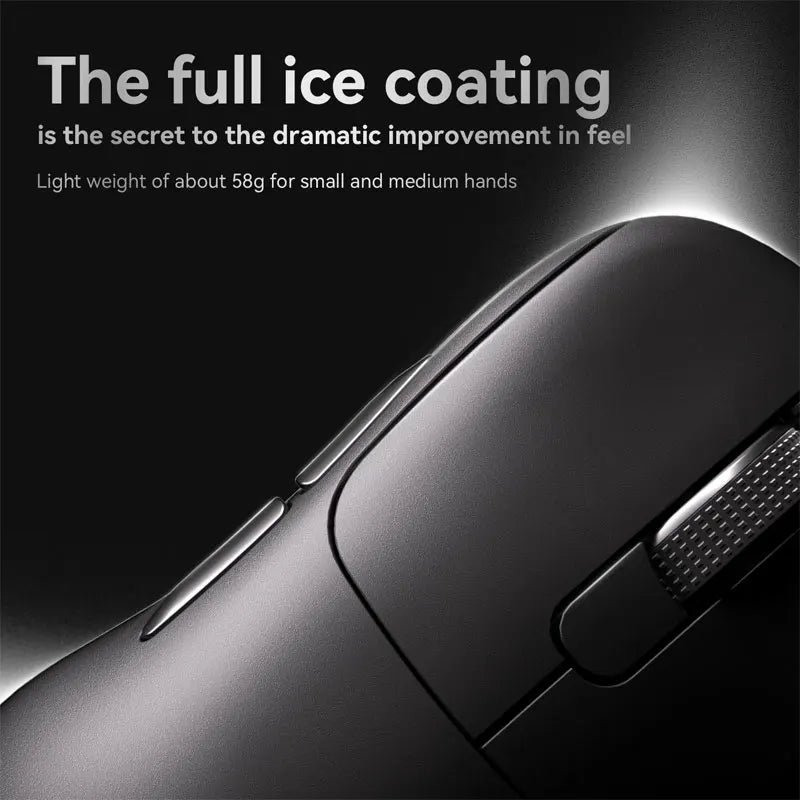 Gaming Mouse Magnetic Charging Comfort-Grip Light Cordless