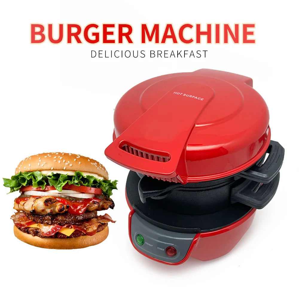 Maker Sandwich Multi Function Breakfast Machine With Interchangeable Plates Back To School 2025 Space Saving Single Serve