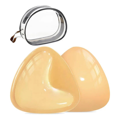 Push2026 Edition Up Bra Pads Reusable Double Sided Sticky Inserts Strapless Lift For Swimsuits Summer