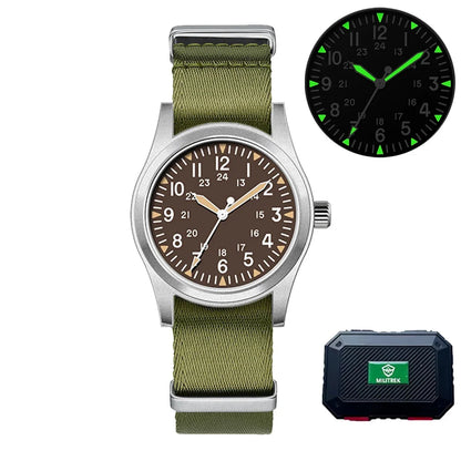 Military2025 Edition Quartz Field Watch 37mm Sapphire Fall
