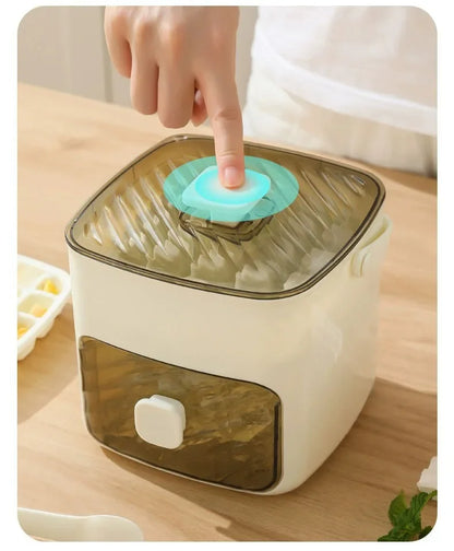 Eco-Friendly, Summer 2026 – 48-Grid Ice Cube Tray Reusable One-Touch Release Ice Maker