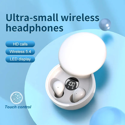 Cordless Earbuds Travel-Friendly In Ear Design Bluetooth 5 Long Battery Life Sleep and Sports Back to School 2026 Gift