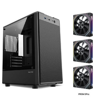 Mini ITX mATX 23L PC Case SFX ATX Support Travel-Friendly Chassis