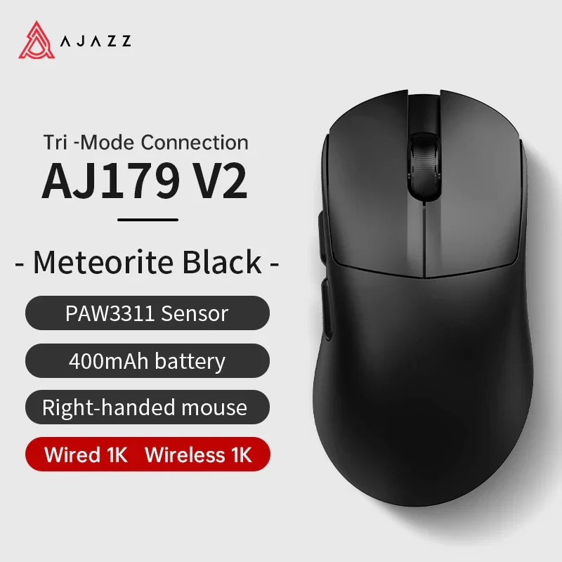 Gaming Mouse Magnetic Charging Comfort-Grip Light Cordless