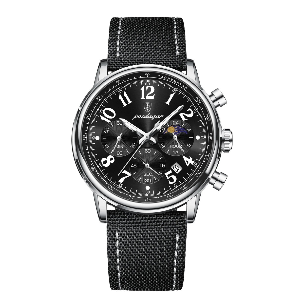 Military2025 Edition Chronograph Watch Nylon Strap Water-Resistant Fall