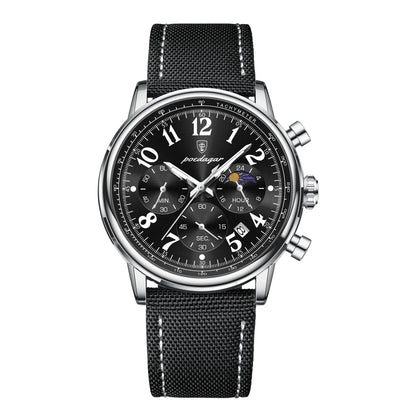 Military2025 Edition Chronograph Watch Nylon Strap Water-Resistant Fall