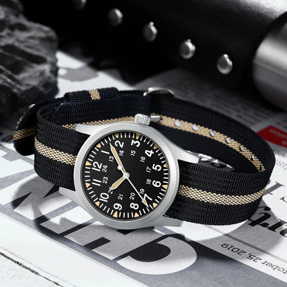 Military2025 Edition Quartz Field Watch 37mm Sapphire Fall
