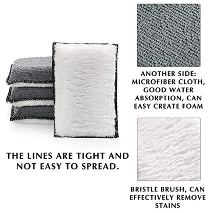 Microfiber Cleaning Sponge Kit Double Sided Car Detailing Sponges And Towels Fall 2025 Gift Idea