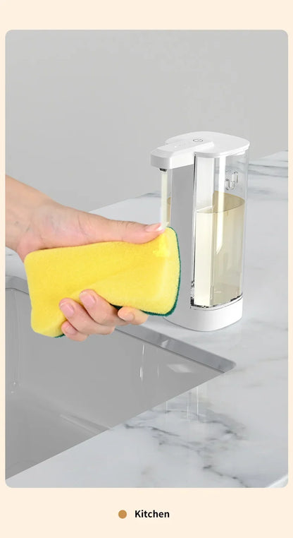 Sensor Automatic Soap Dispenser Touchless Kitchen Bathroom